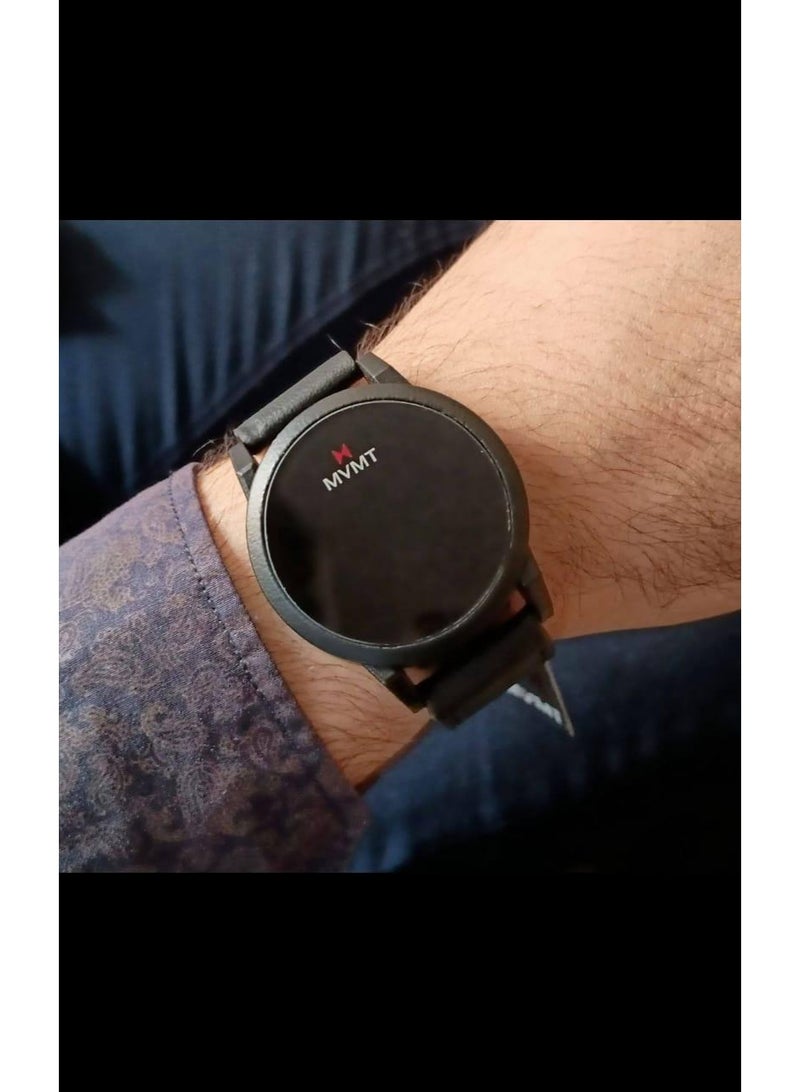 Touch Digital Watch For men Leather